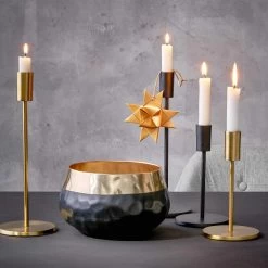 Kerzenhalter Höhe 29cm HIGHLIGHT In Schwarz -Butlers butlers kerzenhalter hohe 29cm highlight in schwarz 4