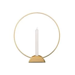 Kerzenhalter Messing Ø31cm LUNA In Gold