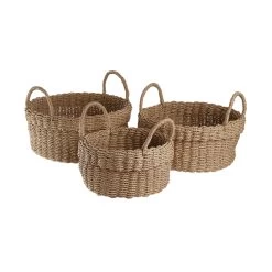 Korb Ø23cm PAPER BRAID In Natur -Butlers butlers korb o23cm paper braid in natur 5