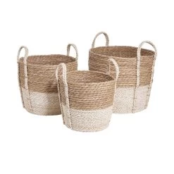 Korb Ø28cm BASIC BRAID In Natur -Butlers butlers korb o28cm basic braid in natur 4