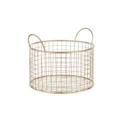 Korb Rund Ø22cm HOOP In Gold