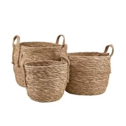 Korb Rund Ø25cm RUSH ROPE In Natur -Butlers butlers korb rund o25cm rush rope in natur 3