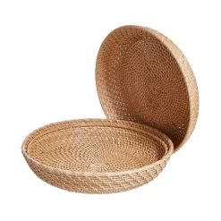 Korbschale Rattan Ø33cm RONDA In Natur -Butlers butlers korbschale rattan o33cm ronda in natur 2