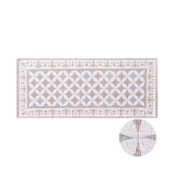 Läufer Kacheln L 70 X B 170cm SILENT DANCER In Pastellblau