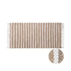 Läufer L 70 X B 140cm ALL NATURE In Natur-Weiß