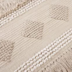 Läufer Mit Fransen L 140 X B 70cm ALL NATURE In Creme -Butlers butlers laufer mit fransen l 140 x b 70cm all nature in creme 4