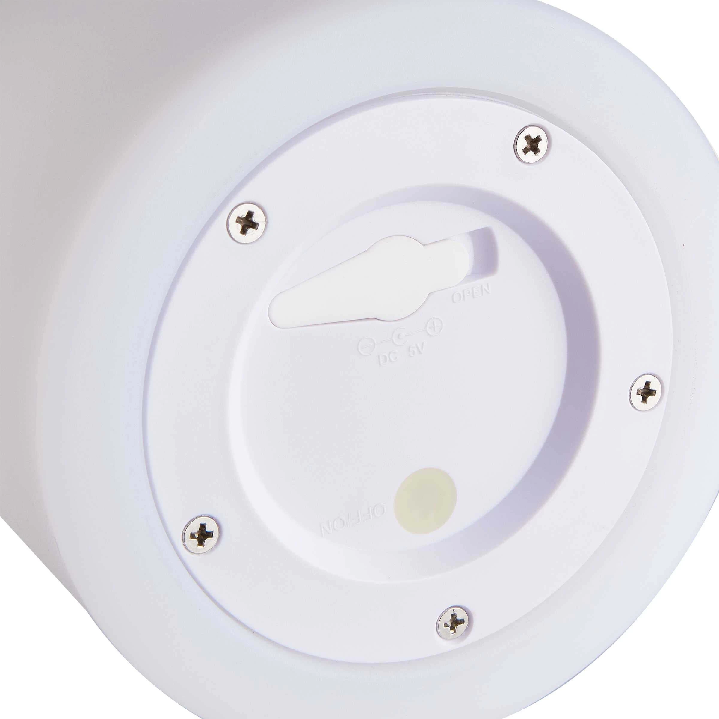 LED Leuchte Mit Bluetooth® Und Farbwechsel SOUND LOUNGE In Weiß-Hellbraun 15 LED Leuchte Mit Bluetooth® Und Farbwechsel SOUND LOUNGE In Weiß-Hellbraun – Bild 13