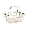 Mini Einkaufskorb B 18 X T 13cm SUPERMARKET In Gold -Butlers butlers mini einkaufskorb b 18 x t 13cm supermarket in gold