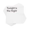 Papierserviette Tonight Is The Night 20 Stück APRÈS In Weiß-Schwarz -Butlers butlers papierserviette tonight is the night 20 stuck apres in weiss schwarz