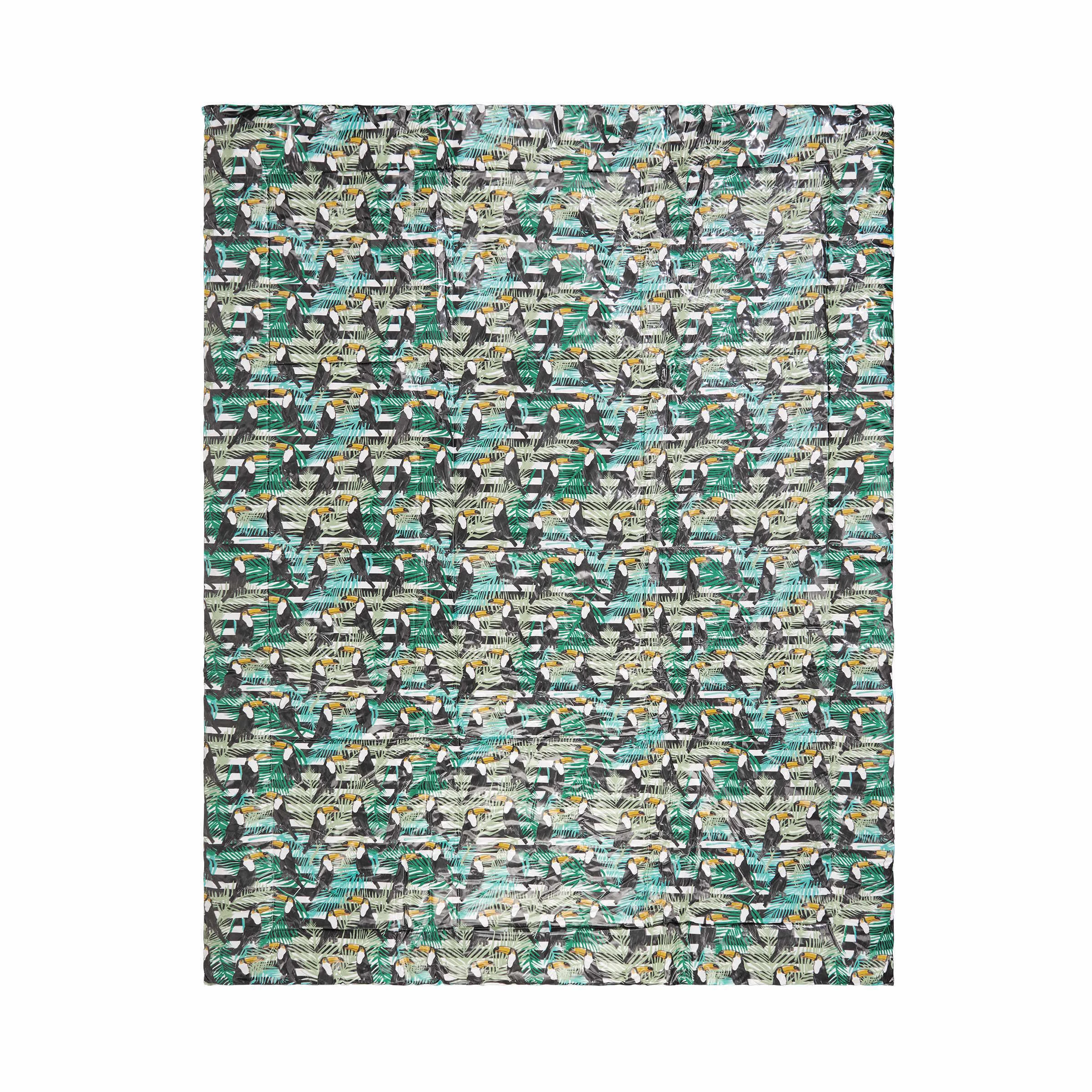 Picknickdecke Tukan B 140 X T 180cm PICNIC DELUXE In Grün 5 Picknickdecke Tukan B 140 X T 180cm PICNIC DELUXE In Grün – Bild 3