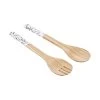 Salatbesteck 2-tlg. BAMBOO In Weiß-Schwarz -Butlers butlers salatbesteck 2 tlg bamboo in weiss schwarz