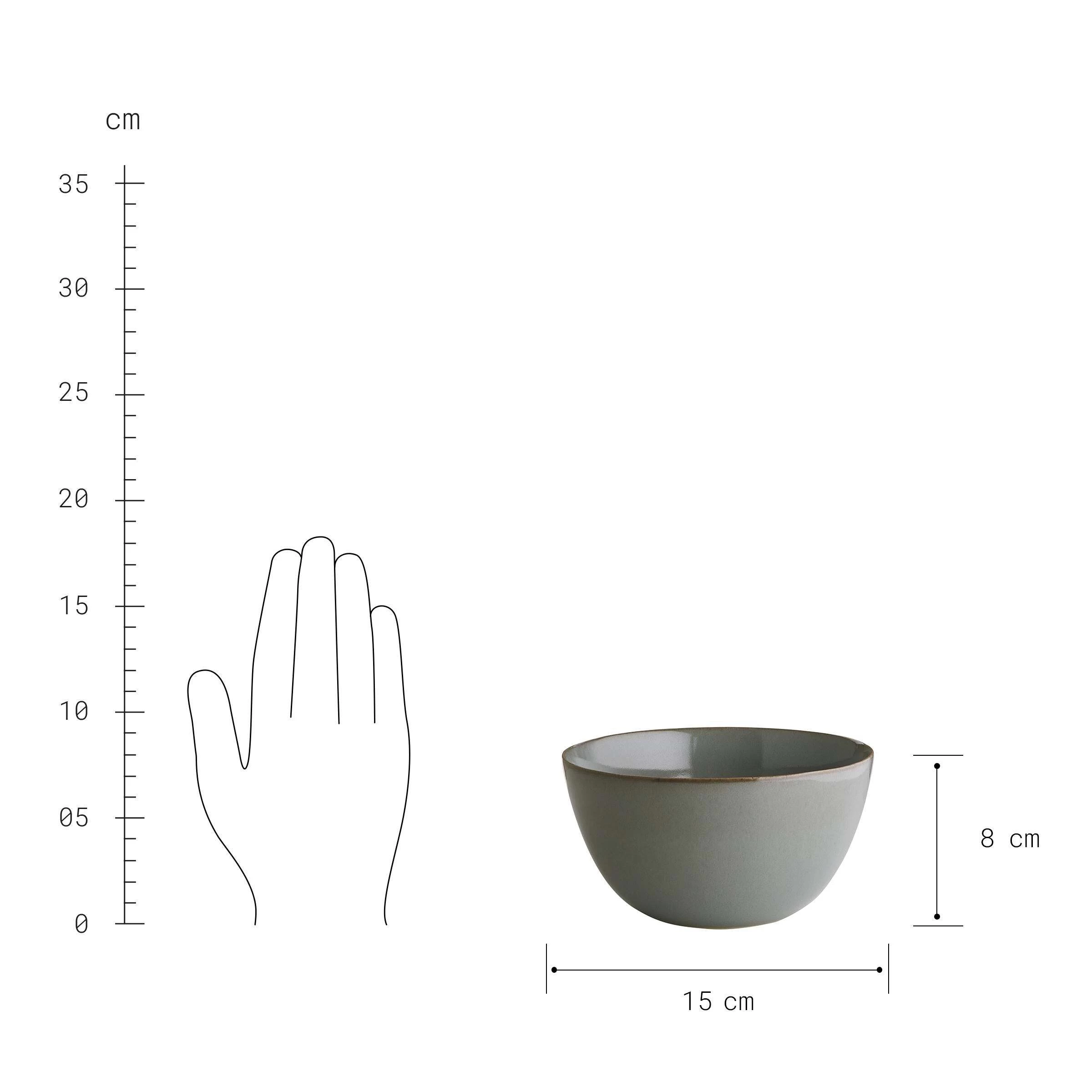 Schale 600ml NATIVE In Grau 6 Schale 600ml NATIVE In Grau – Bild 4