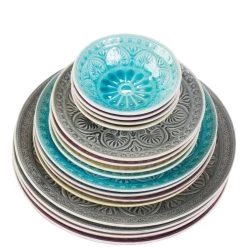 Schale Ø14cm SUMATRA In Türkis 10 Schale Ø14cm SUMATRA In Türkis -Butlers butlers schale o14cm sumatra in turkis 3