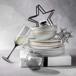 Schale Ø17cm HENLEY In Grau -Butlers butlers schale o17cm henley in grau 15