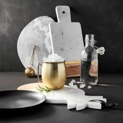 Schneidebrett L 36 X B 17cm MARBLE KITCHEN In Weiß 9 Schneidebrett L 36 X B 17cm MARBLE KITCHEN In Weiß -Butlers butlers schneidebrett l 36 x b 17cm marble kitchen in weiss 3