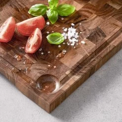 Schneidebrett Mit Saftrille Und Intarsien L 50 X B 27cm ACACIA In Braun -Butlers butlers schneidebrett mit saftrille und intarsien l 50 x b 27cm acacia in braun 9