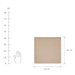 Serviette L 42 X B 42cm LOOM In Beige -Butlers butlers serviette l 42 x b 42cm loom in beige 3