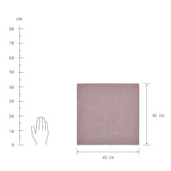 Serviette L 42 X B 42cm RIGA In Pastelllila -Butlers butlers serviette l 42 x b 42cm riga in pastelllila 2