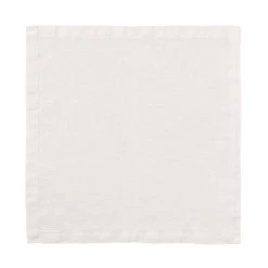 Serviette L 42 X B 42cm RIGA In Weiß -Butlers butlers serviette l 42 x b 42cm riga in weiss 2