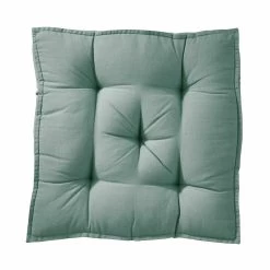 Sitzkissen L 40 X B 40cm SOLID In Salbei