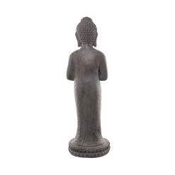 Statue Höhe 96cm BUDDHA In Grau -Butlers butlers statue hohe 96cm buddha in grau 3
