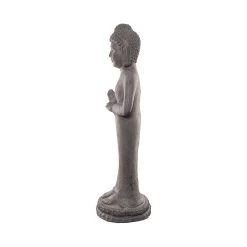 Statue Höhe 96cm BUDDHA In Grau -Butlers butlers statue hohe 96cm buddha in grau 4