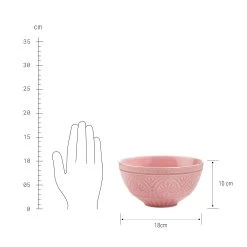 Suppenschale 1250ml SUMATRA In Rosa -Butlers butlers suppenschale 1250ml sumatra in rosa 2