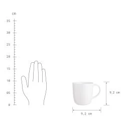 Tasse Mit Henkel 300ml NATIVE In Weiß 15 Tasse Mit Henkel 300ml NATIVE In Weiß -Butlers butlers tasse mit henkel 300ml native in weiss 3