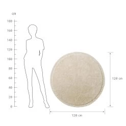 Teppich Hochflor Mit Makramé Ø120cm BOHO LOUNGE In Beige 12 Teppich Hochflor Mit Makramé Ø120cm BOHO LOUNGE In Beige -Butlers butlers teppich hochflor mit makrame o120cm boho lounge in beige 3