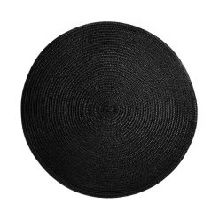 Tischset Ø38cm AMBIENTE In Schwarz