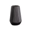 Vase Höhe 14cm RIFFLE In Schwarz -Butlers butlers vase hohe 14cm riffle in schwarz