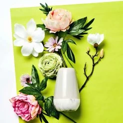 Vase Marmor Optik 22cm MARBELLO In Weiß -Butlers butlers vase marmor optik 22cm marbello in weiss 3