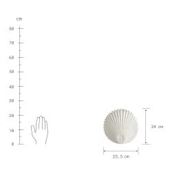 Vase Palmblatt Höhe 24cm LEAF In Beige -Butlers butlers vase palmblatt hohe 24cm leaf in beige 2