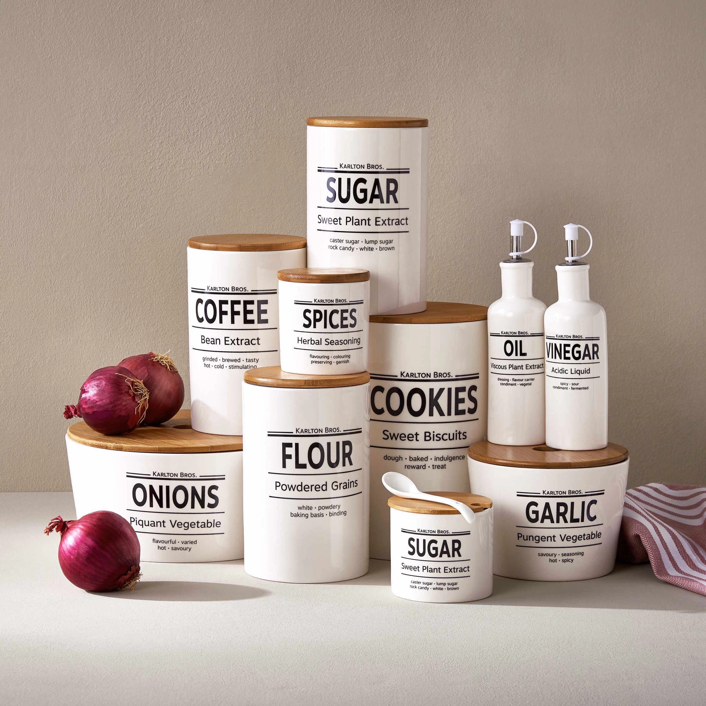 Vorratsdose Spices 250ml KARLTON BROS. In Weiß 6 Vorratsdose Spices 250ml KARLTON BROS. In Weiß – Bild 4