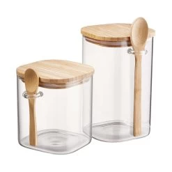 Vorratsglas 750ml COMPOSITION In Transparent-Natur -Butlers butlers vorratsglas 750ml composition in transparent natur 7