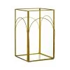 Windlicht Bogen Höhe 20cm SHOWROOM In Gold -Butlers butlers windlicht bogen hohe 20cm showroom in gold