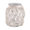 Windlicht Höhe 20cm MACRAMÉ In Creme -Butlers butlers windlicht hohe 20cm macrame in creme