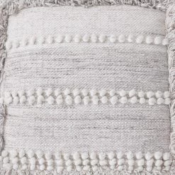 Woll-Pouf Mit Troddeln BOHO LOUNGE In Creme -Butlers butlers woll pouf mit troddeln boho lounge in creme 5