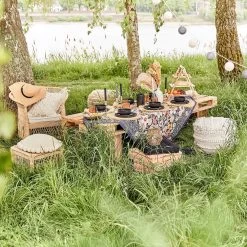 Woll-Pouf Mit Troddeln BOHO LOUNGE In Creme -Butlers butlers woll pouf mit troddeln boho lounge in creme 6